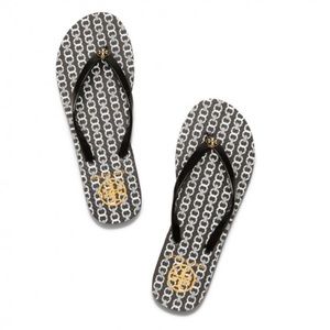 tory burch flip flops thin